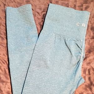 Curves n Combatboots booty Scrunch leggings